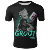 Groot T-shirt homme gardiens de la galaxie 2 unisexe