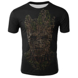 Groot T-shirt homme gardiens de la galaxie 2 unisexe