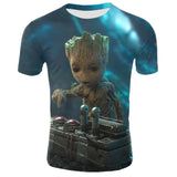 Groot T-shirt homme gardiens de la galaxie 2 unisexe