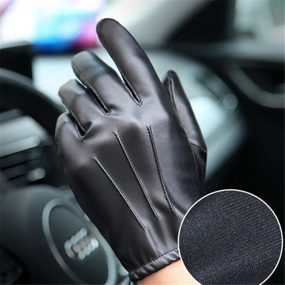 Gants en cuir Style mince  antidérapant