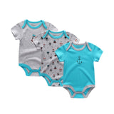 3 PCS / Lot Body Nouveau-Né Filles Garçon Vêtements 0-12 M Bébé Fille Vêtements 100% Coton