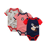 3 PCS / Lot Body Nouveau-Né Filles Garçon Vêtements 0-12 M Bébé Fille Vêtements 100% Coton