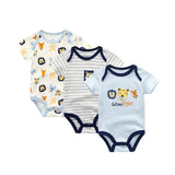 3 PCS / Lot Body Nouveau-Né Filles Garçon Vêtements 0-12 M Bébé Fille Vêtements 100% Coton