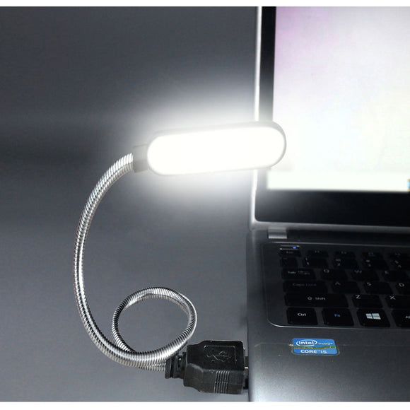 Lampes de bureau à LED USB flexibles 360 degrés