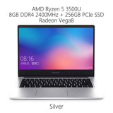 Ordinateur portable d'origine Xiaomi RedmiBook 14 Ryzen 5 3500U 7 3700U 8 Go de RAM 512 Go SSD Radeon Vega8 FHD Notebook PC