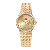 Montres Mode Strass Femmes Fleur Papillon