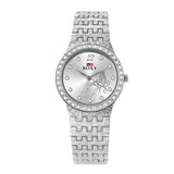 Montres Mode Strass Femmes Fleur Papillon