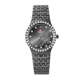 Montres Mode Strass Femmes Fleur Papillon