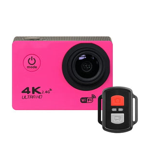 Caméra d'action H9R Ultra HD 4K WiFi télécommande