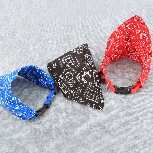 Collier pour chien bandana réglable 3 tailles