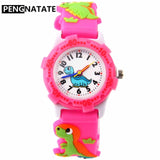 Enfants de bande dessinée Mode Enfants Montres Garçons Mignon Silicone Bracelet Montres