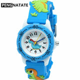 Enfants de bande dessinée Mode Enfants Montres Garçons Mignon Silicone Bracelet Montres