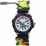 Enfants de bande dessinée Mode Enfants Montres Garçons Mignon Silicone Bracelet Montres