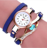 Nouveau Mode Femmes Montres Eye Gemstone De Luxe Montres Femmes Or Bracelet Montre Femme Montres À Quartz