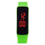 Montre en Silicone femmes hommes écran LED sport montres numériques