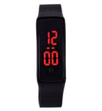 Montre en Silicone femmes hommes écran LED sport montres numériques