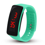 Montre en Silicone femmes hommes écran LED sport montres numériques