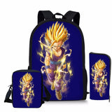 Sacs à dos Dragon Ball Z Saiyan Sun Goku Vegeta