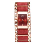 Montre femme De luxe Bracelet Quartz  En Acier Inoxydable