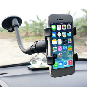 SAISONIA Support de telephone de voiture ventouse, support pare-brise avec rotation 360°