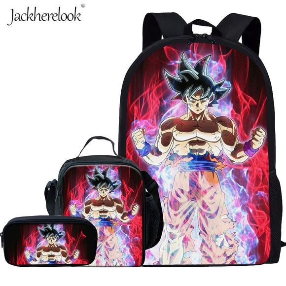 Dragon Ball sacs d'école Son Goku Vegeta Super Saiyan Mochilas sac à dos