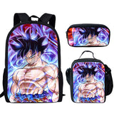 Dragon Ball sacs d'école Son Goku Vegeta Super Saiyan Mochilas sac à dos