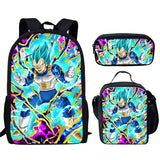 Dragon Ball sacs d'école Son Goku Vegeta Super Saiyan Mochilas sac à dos