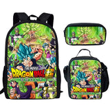 Dragon Ball sacs d'école Son Goku Vegeta Super Saiyan Mochilas sac à dos