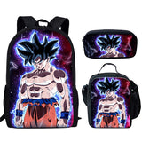 Dragon Ball sacs d'école Son Goku Vegeta Super Saiyan Mochilas sac à dos