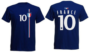 T-Shirt Footballeur France Numéro 10